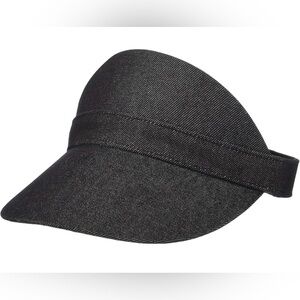 Eugenia Kim black denim visor